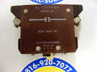 <b>Cutler-Hammer - </b>C320KB4 Auxiliary Contact Series A1